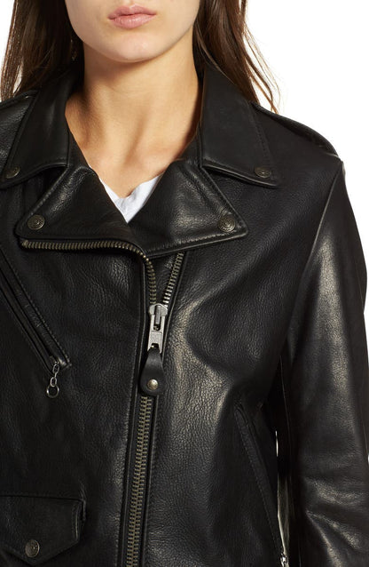 Lightweight Leather Jacket Schott NYC