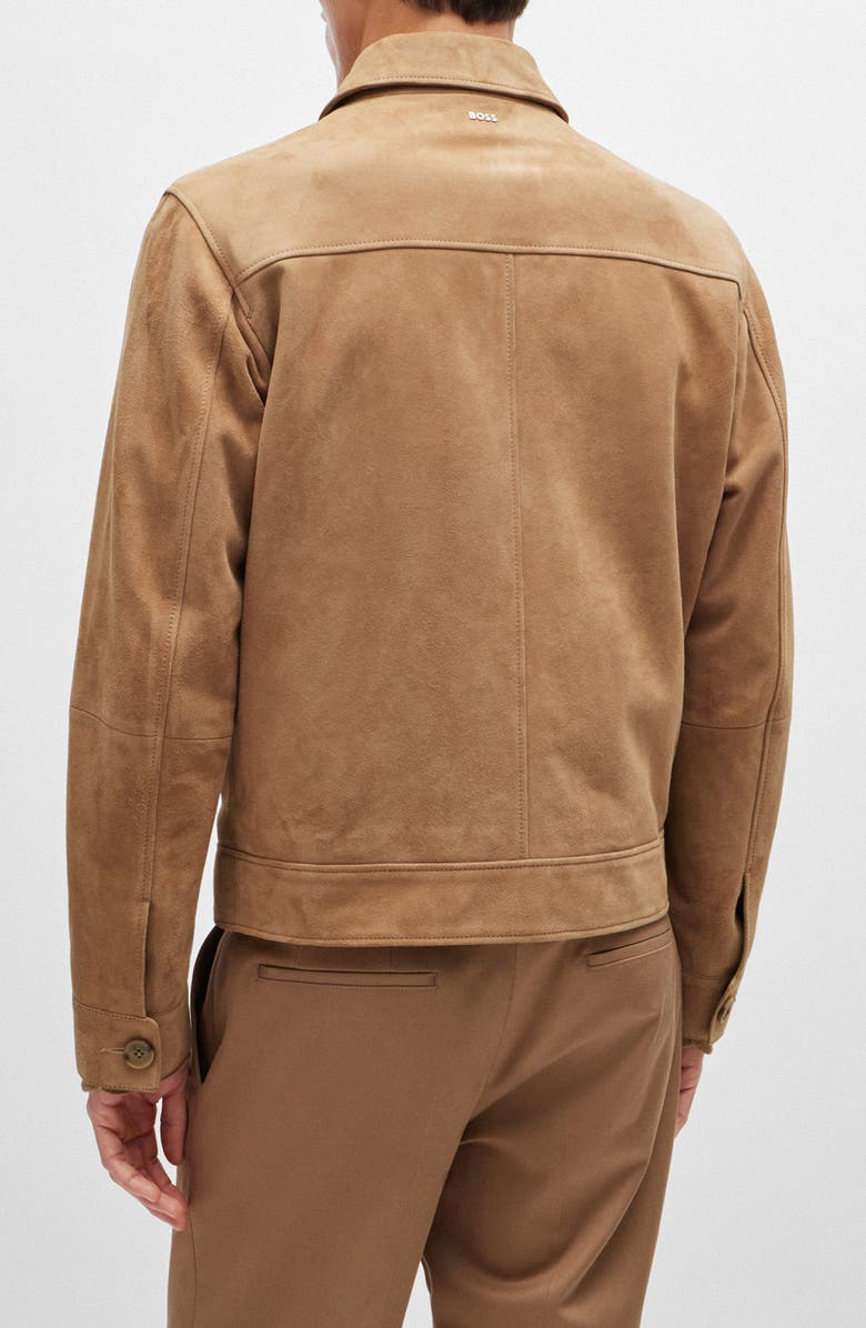 Malbano Goat Suede Jacket BOSS