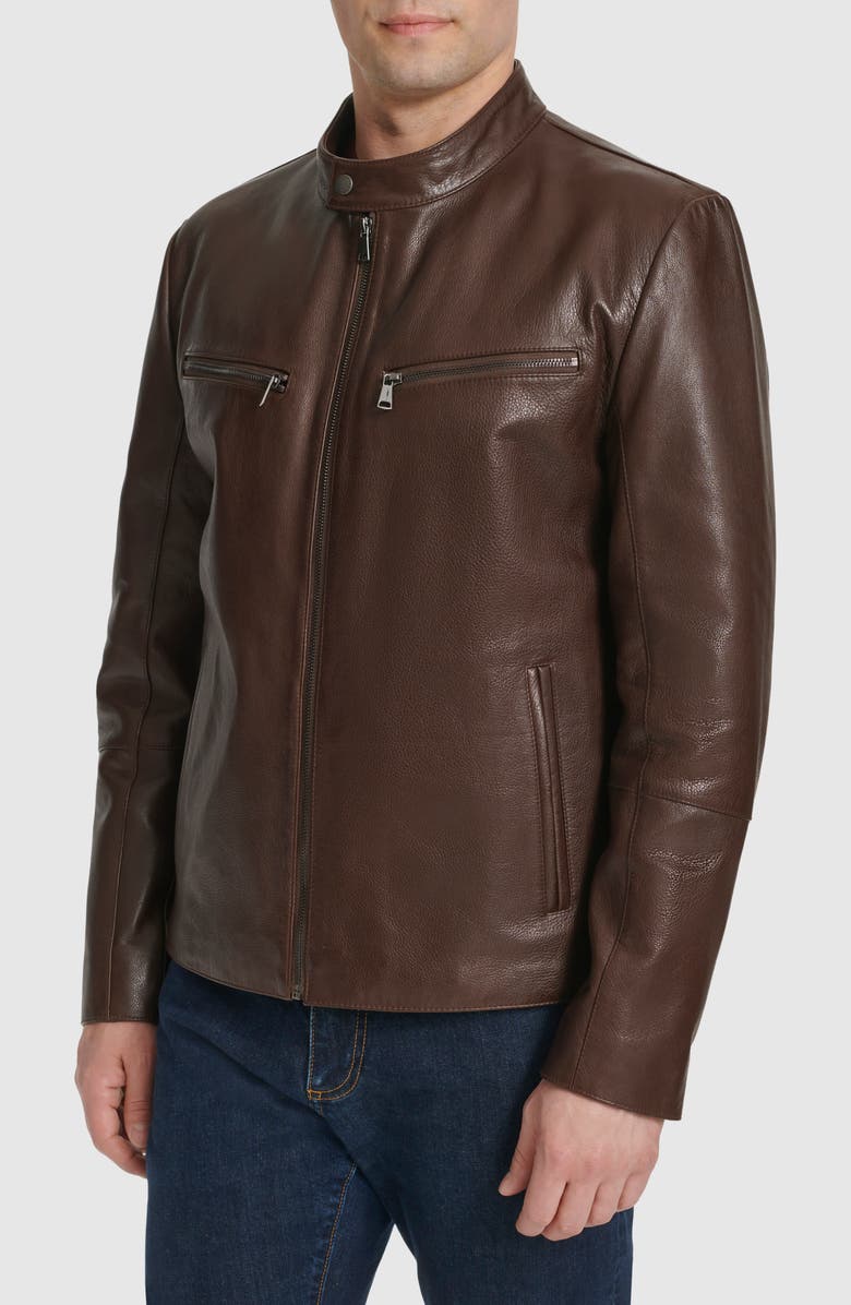 Leather Moto Jacket Cole Haan