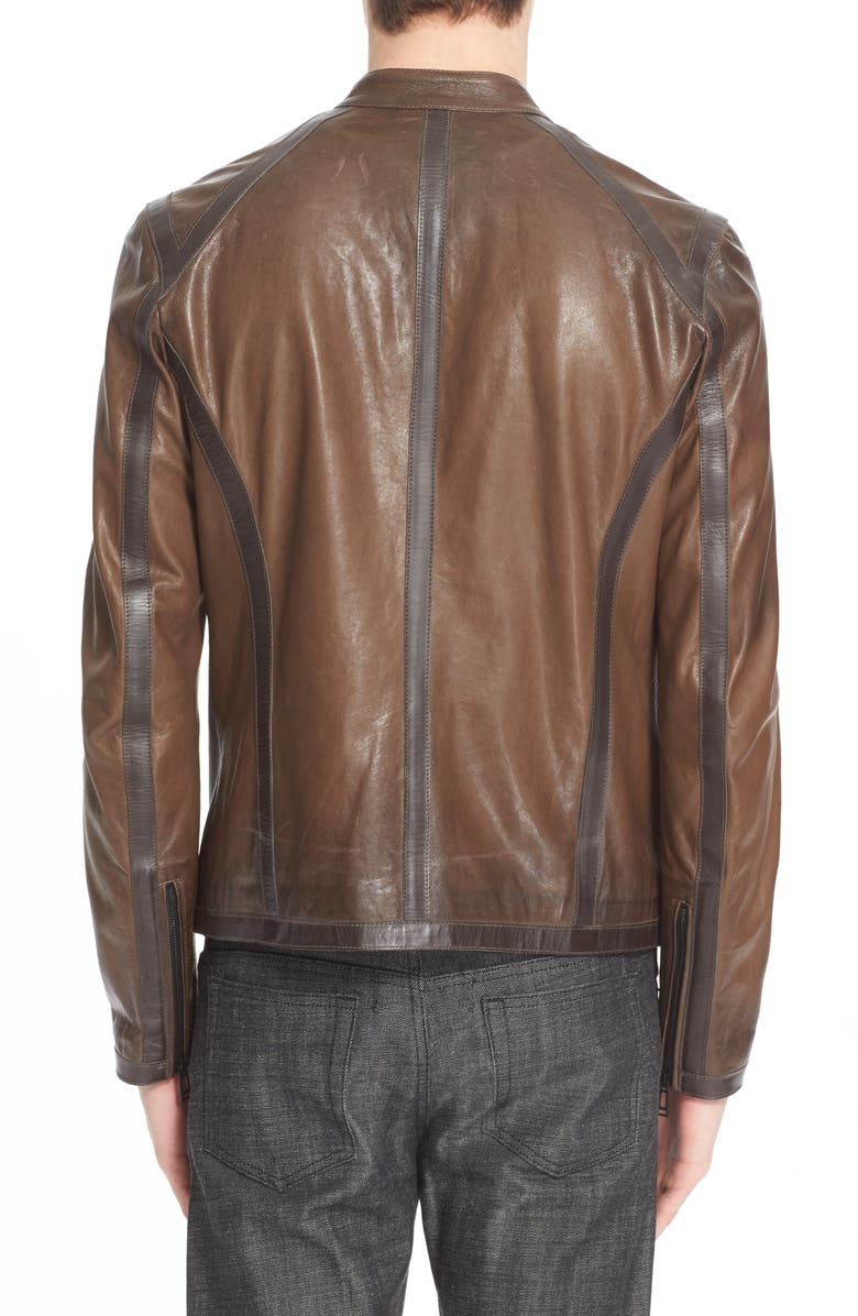 'Lymington' Leather Moto Jacket Belstaff