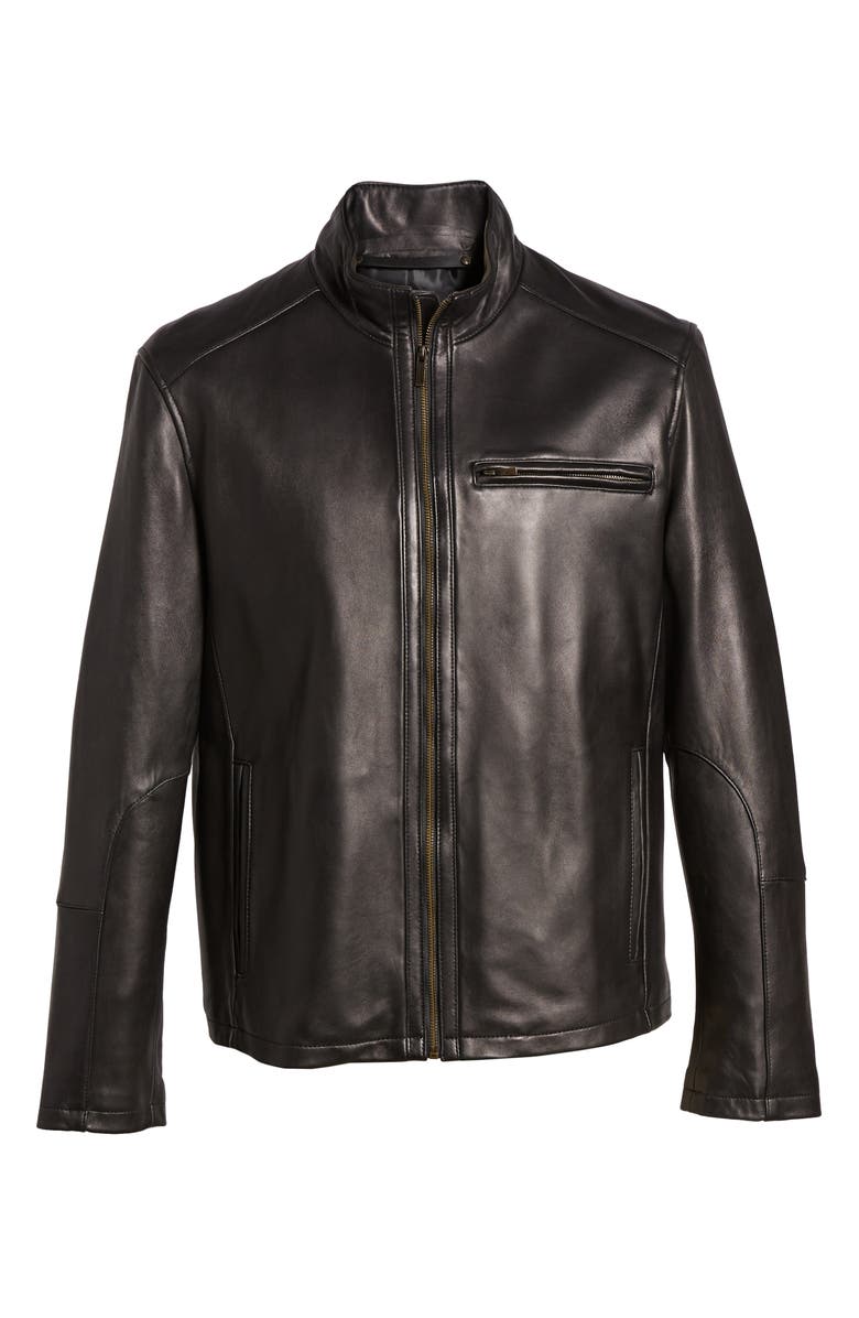 Lambskin Leather Moto Jacket Cole Haan