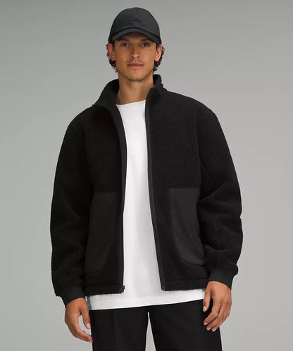 High Pile Fleece Full-Zip Jacket