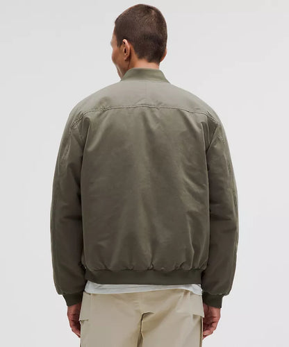 Men's Reversible Insulated Bomber Jacket