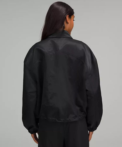 Cropped Coach's Jacket