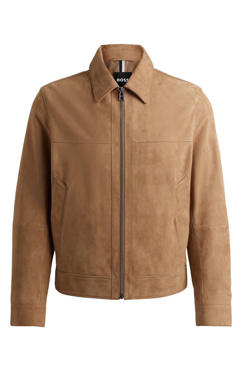 Malbano Goat Suede Jacket BOSS