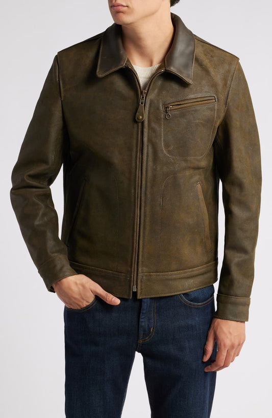 Leather Jacket Schott NYC