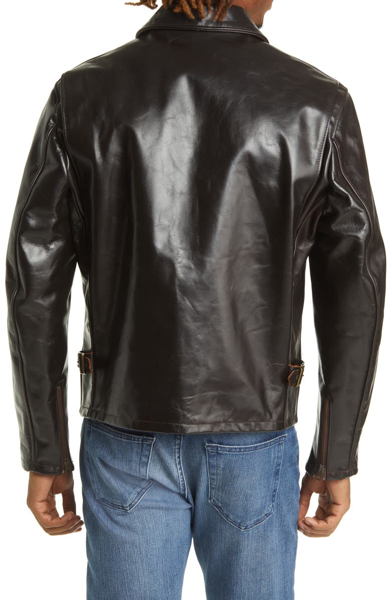 Classic Heavy Steerhide Racer Jacket Schott NYC