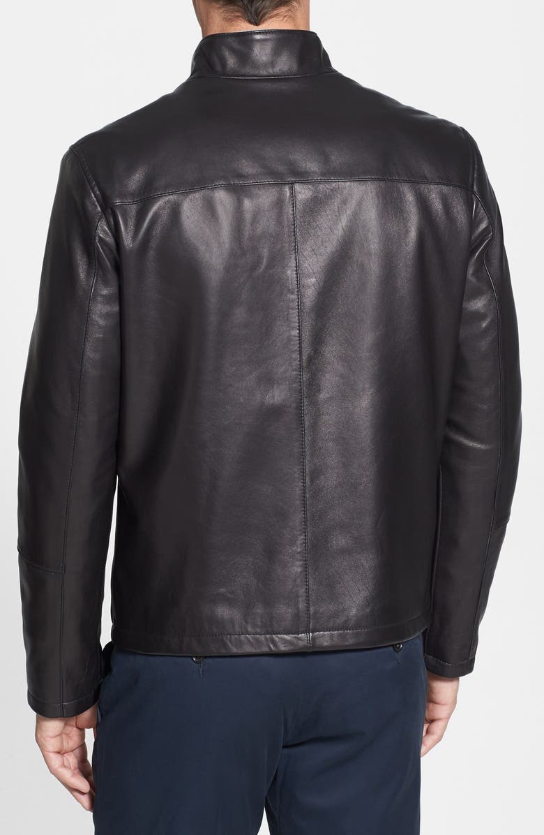 Lambskin Leather Moto Jacket Cole Haan