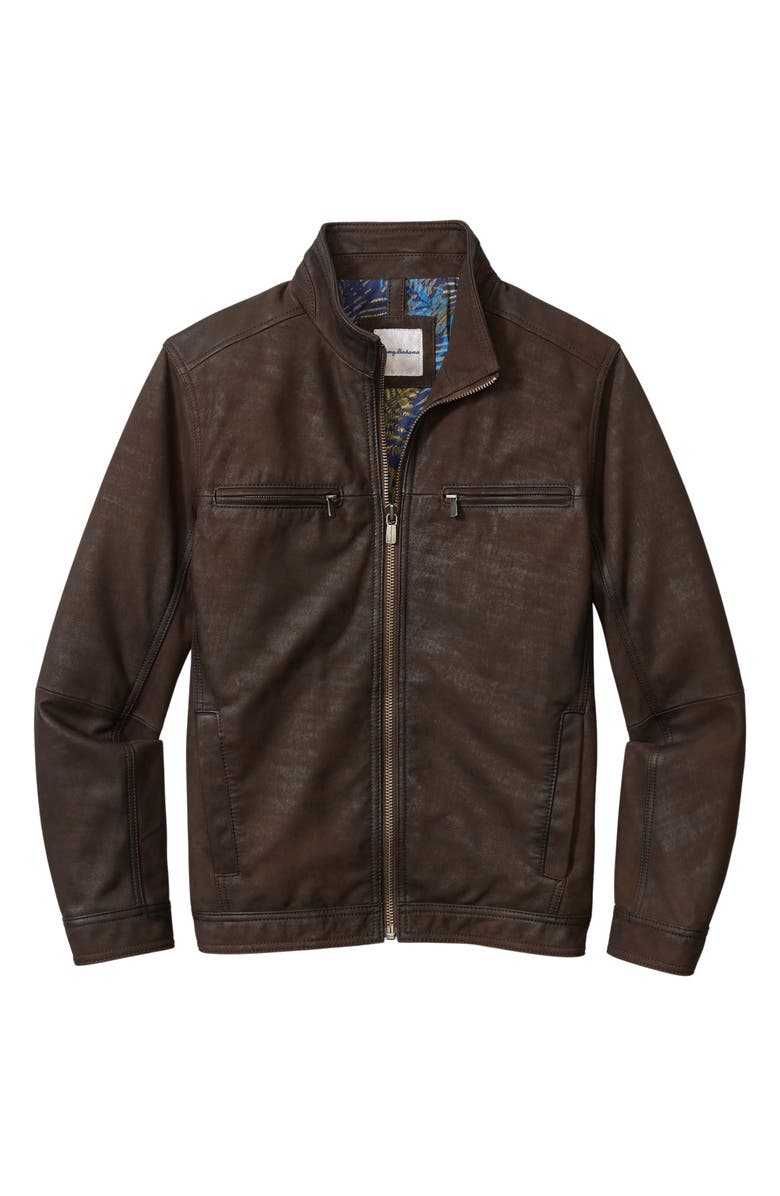 Highland Rocker Leather Jacket Tommy Bahama